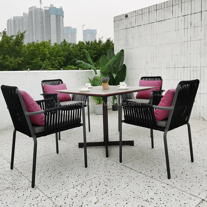 Modern Veranda Yaşamı için Neden Dış Mekan Alüminyum Çerçeve Yemek Masası ve Sandalyeleri Seçmelisiniz? Modern Veranda Yaşamı için Neden Dış Mekan Alüminyum Çerçeve Yemek Masası ve Sandalyeleri Seçmelisiniz?