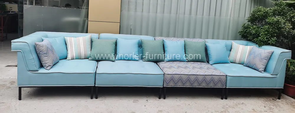 Latest Waterproof Outdoor Upholstered Soft Sofa