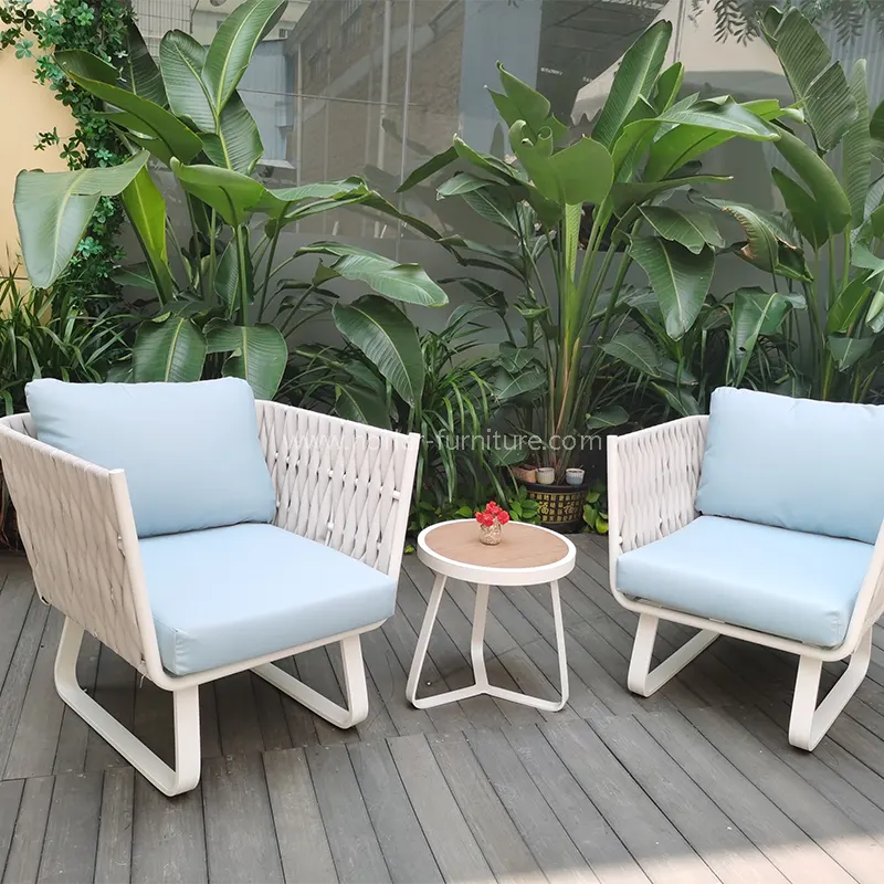 Açık balkon masası ve sandalye seti alüminyum alaşımı
