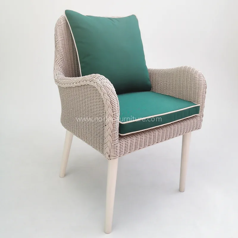 Hava Dayanıklı Alüminyum PE Rattan Açık Boş Zamanlı Sandalye Hava Dayanıklı Alüminyum PE Rattan Açık Boş Zamanlı Sandalye